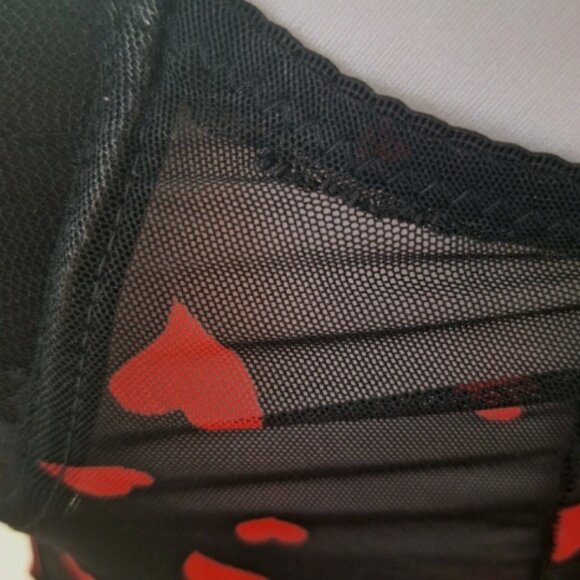 👠 5 for $25 HEARTS TEDDY SIZE 34D - Picture 6 of 8